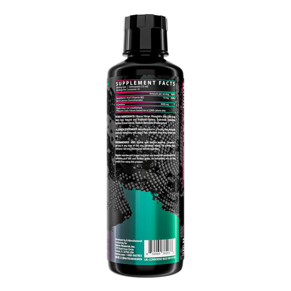 L-Carnitine 3000 - (473ml) - 31 Servings
