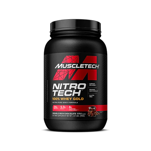 Nitro Tech Whey Gold - 2lbs (907g) - 29 Servings