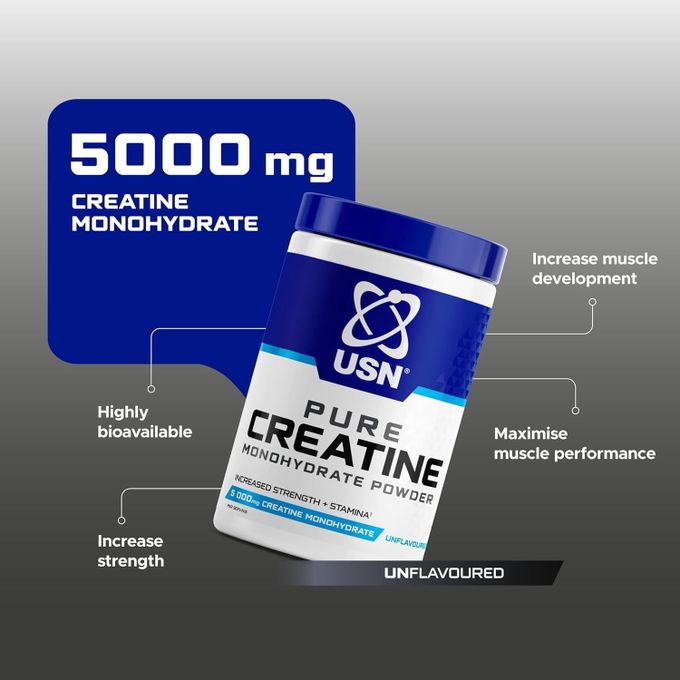 Pure Creatine Monohydrate - 410G - 82 servings