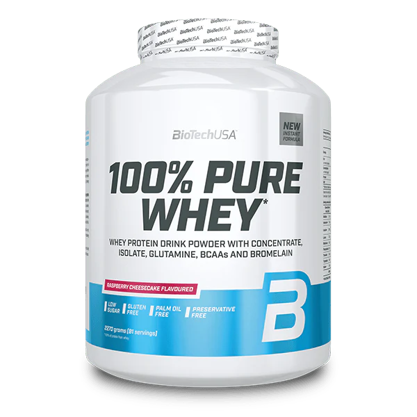 100% Pure Whey Protein - 2270g -  81 Servings