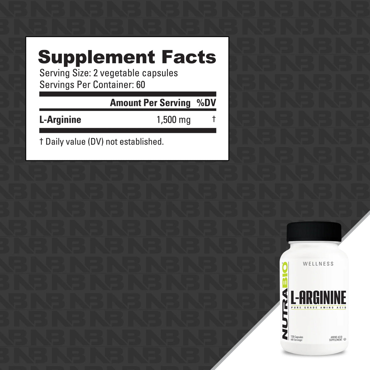L-Arginine - 60 Servings