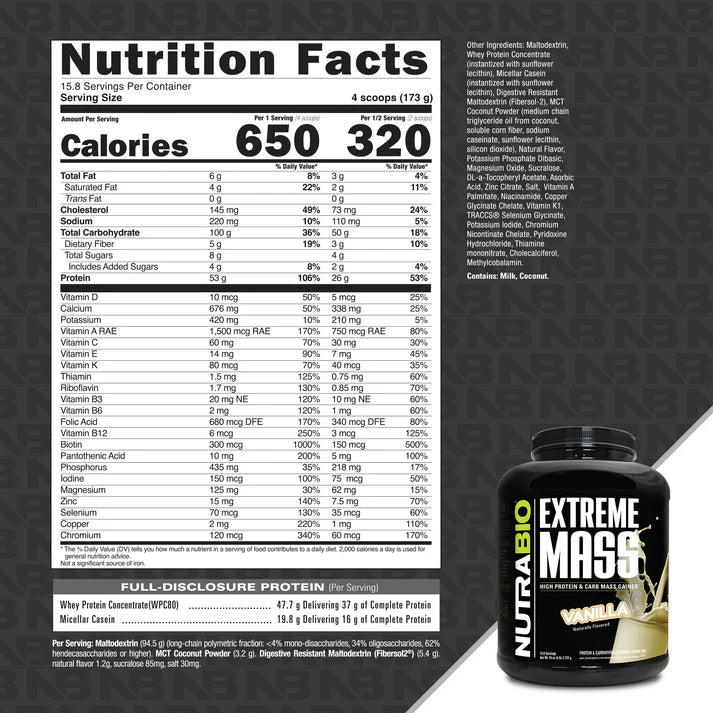 Extreme Mass - 6lbs