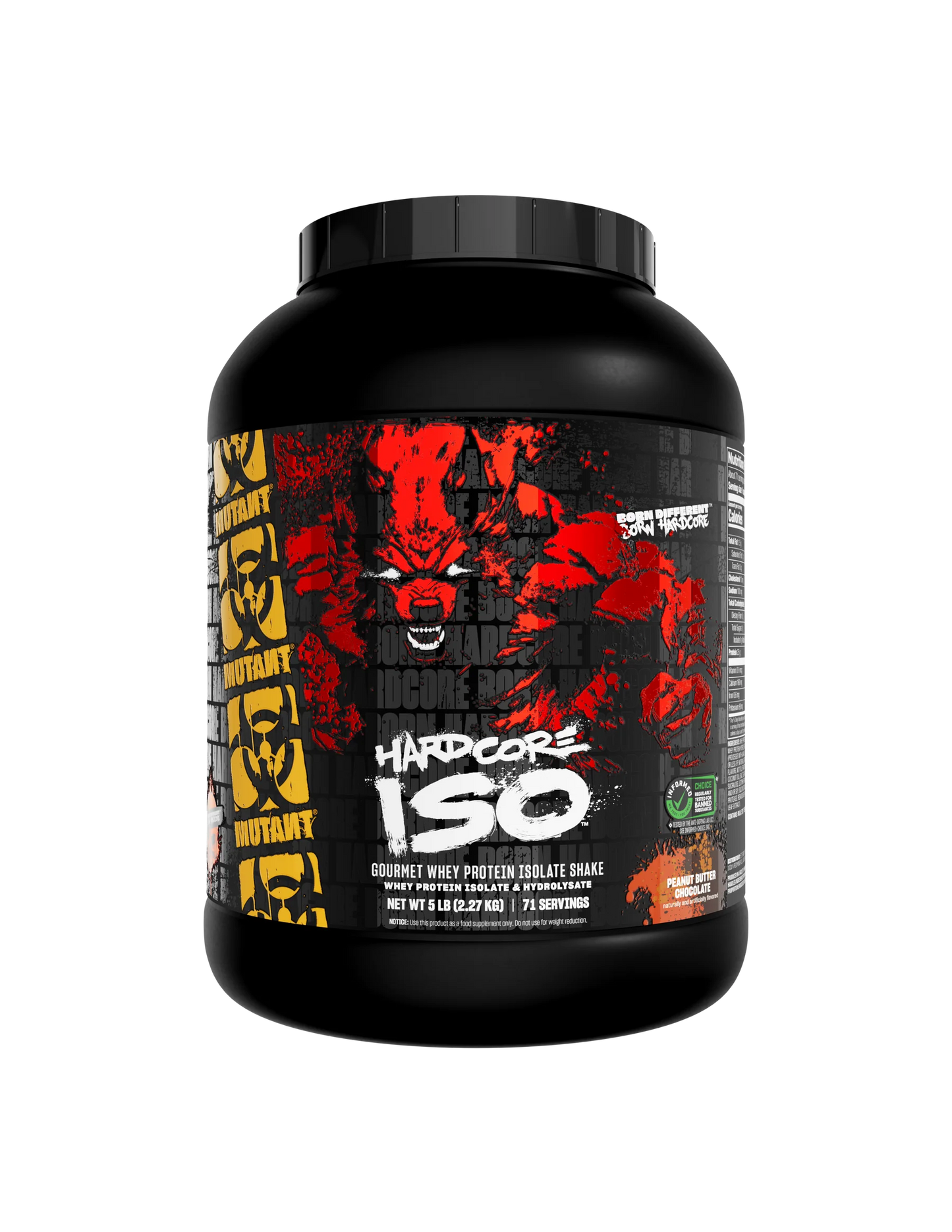 Hardcore Iso - 5lbs - 71 Servings
