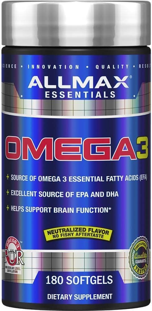 ALLMAX Omega 3 - 180 Softgels