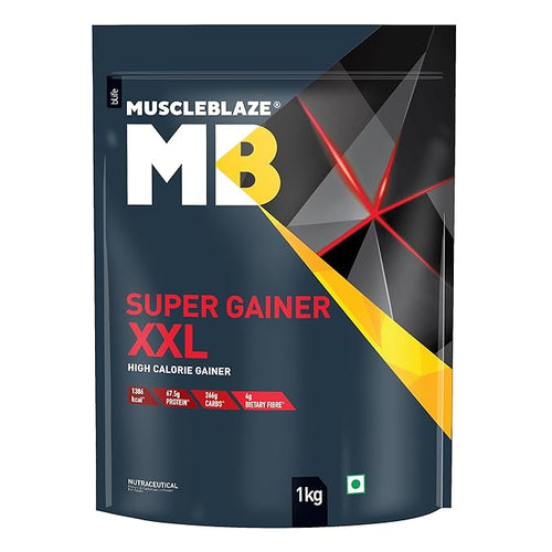 MuscleBlaze Super Gainer XXL 1 Kg (2.2 Lbs)