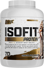 IsoFit Whey Isolate Protein - 5lbs - 70 Servings