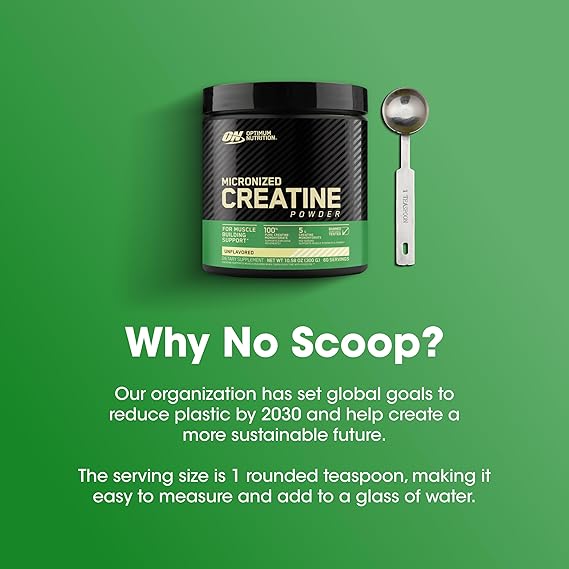 Micronized Creatine Powder 300g - 60 Servings