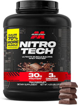 NitroTech Whey Protein - 4lbs - 40 servings