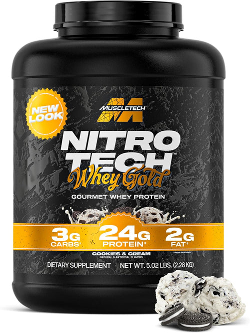 Nitro Tech 100% Whey Gold - 5lbs - 69 Servings