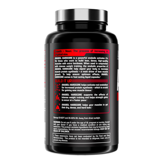 Anabol Hardcore Anabolic Activator - 60 Liquid Capsules