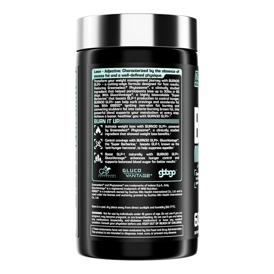 Burn30 GLP1+ - 60 Capsules - 30 Servings