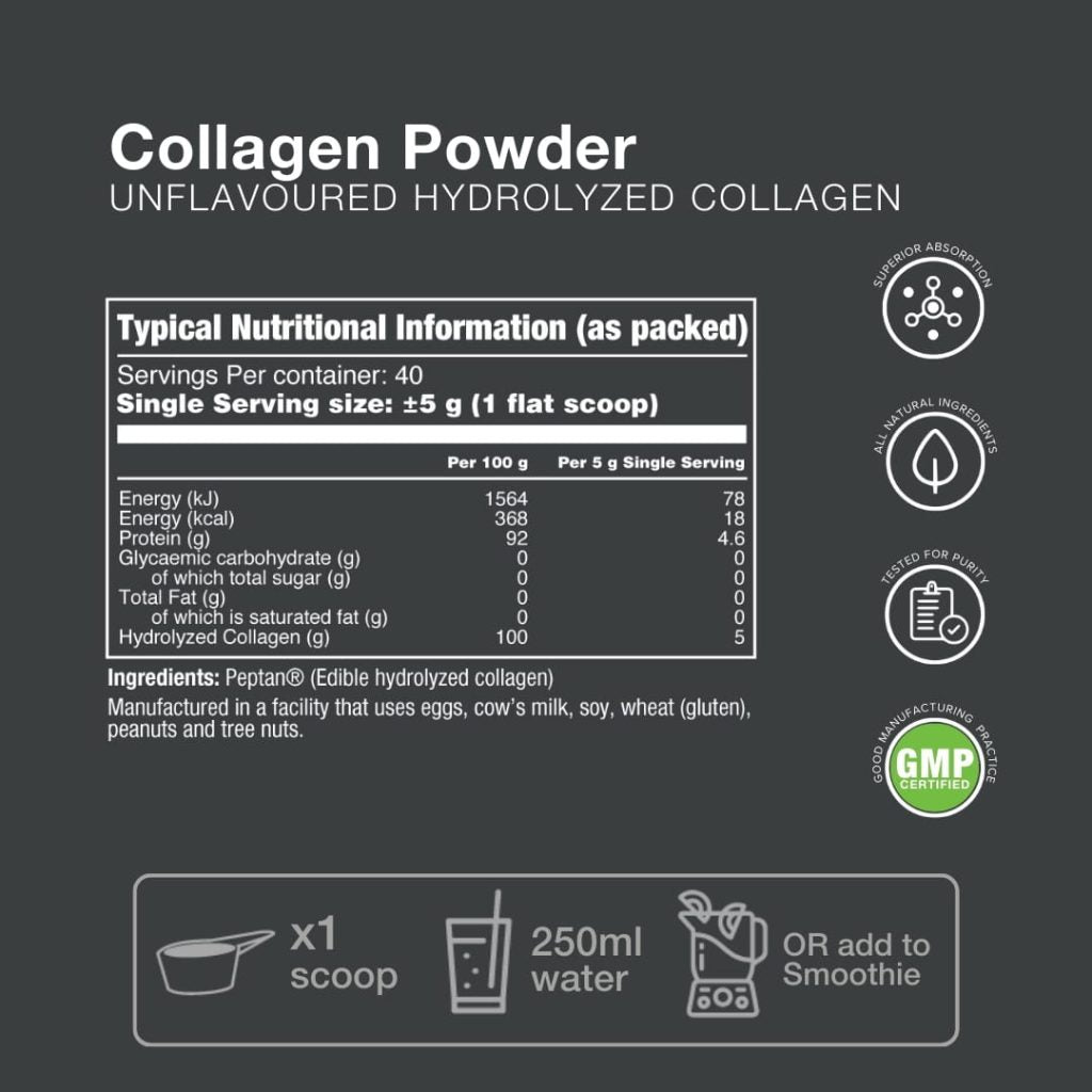 Collagen Powder 200g - 40 Servings