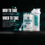 Creatine Monohydrate (500g) - 100 Servings