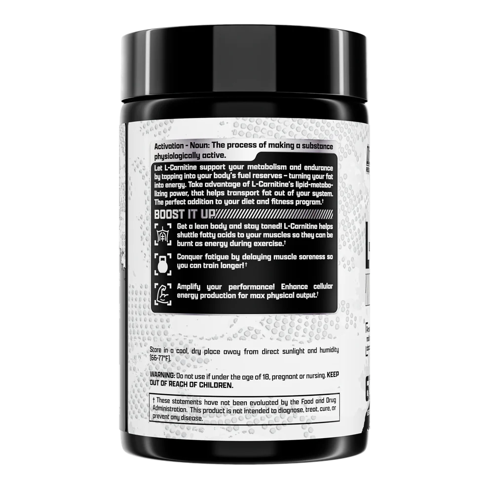 L-Carnitine 1000 - 120 Capsules - 60 Servings