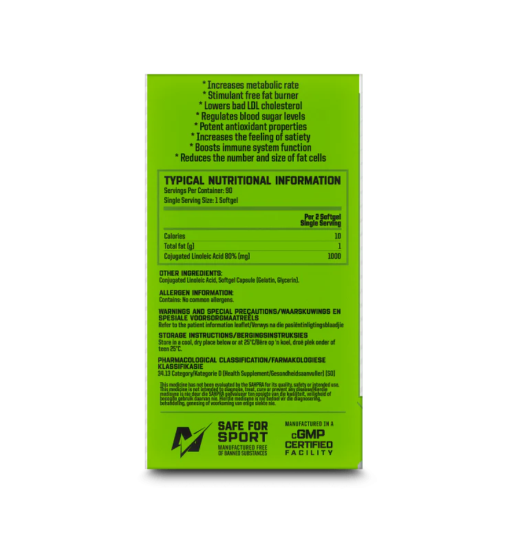 CLA 1000 - 90 Soft Gels