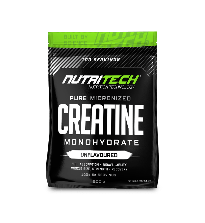 CREATINE MONOHYDRATE 500g – 100 Servings