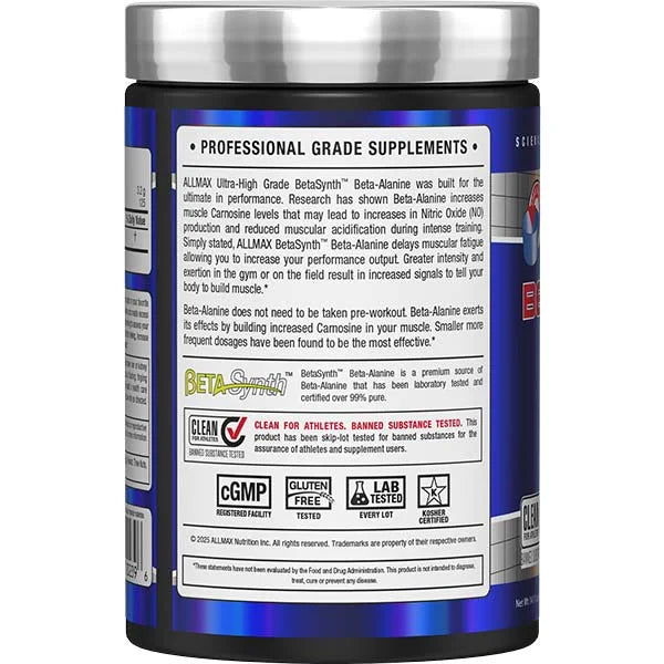 Beta Alanine - 125 Servings