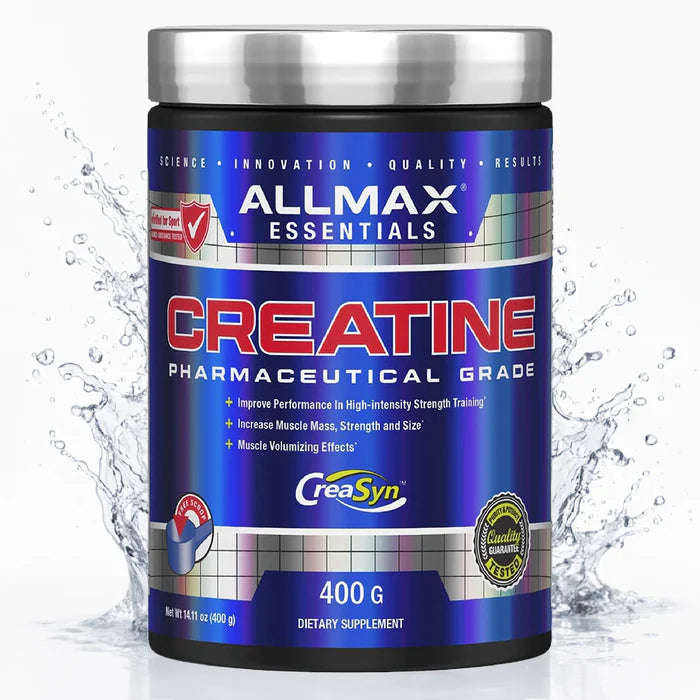 Creatine Monohydrate - 99.9% Pure CreaSyn - 80 Servings