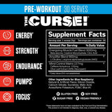 The Curse Pre-Workout - 30 Servings