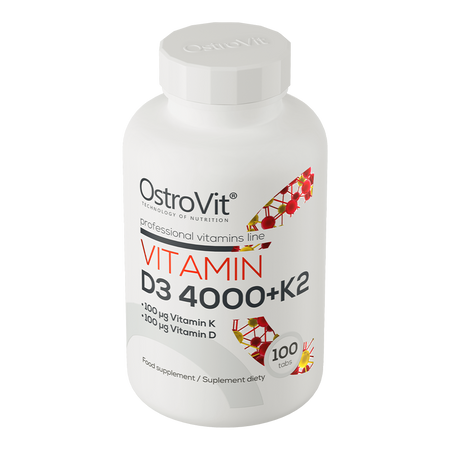 Vitamin D3 4000 IU + K2  - 100 Servings
