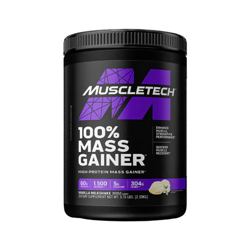 100% Mass Gainer - 5.15lbs (2.33kg)