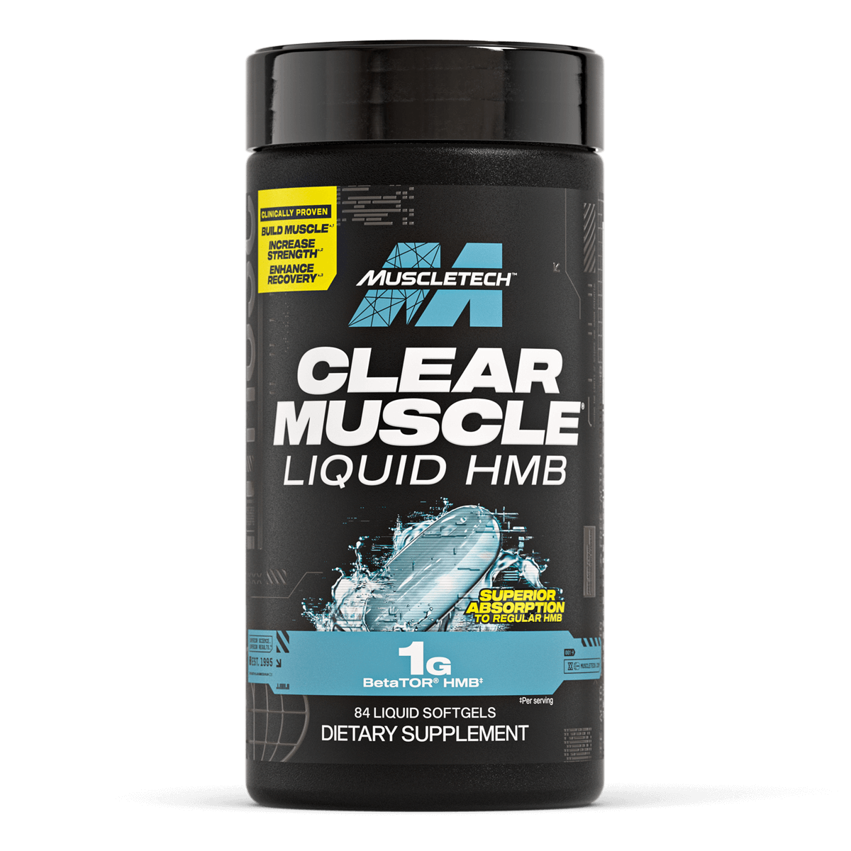 Clear Muscle Liquid HMB (84 Liquid Softgels)