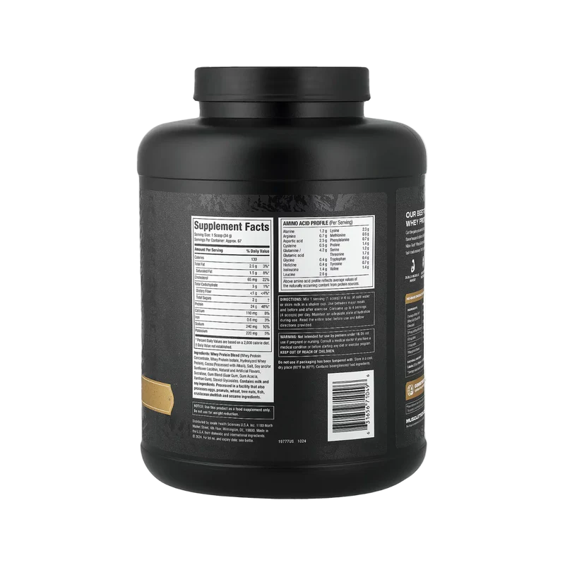 NitroTech 100% Whey Gold - 5lbs - 69 Servings