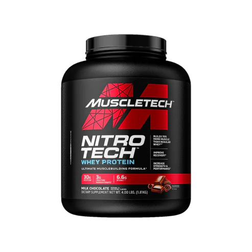 Nitro Tech Whey Protein - 4lbs (1.81kg)