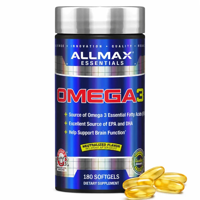 ALLMAX Omega 3 - 180 Softgels